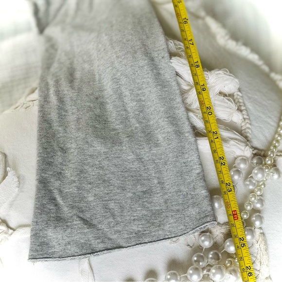 A FINE LINE | S | Crop Raw Hem Hoodie Pullover Bell Striped Colorblock Trim Top - Picture 11 of 16